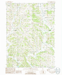 Pleasant Valley 1985 topographic map thumbnail