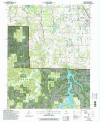 Pomona 1996 topographic map thumbnail