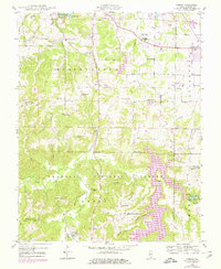 Pomona 1948 topographic map preview