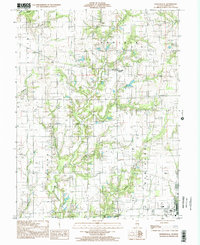 Porterville 1998 topographic map thumbnail