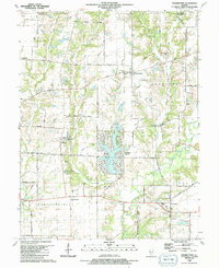 Prairietown 1990 topographic map thumbnail