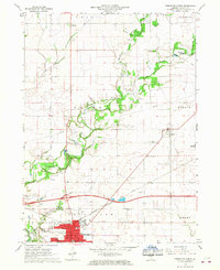 Princeton North 1966 topographic map thumbnail