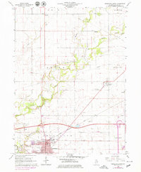 Princeton North 1966 topographic map thumbnail