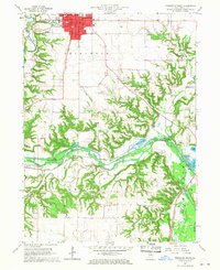 Princeton South 1966 topographic map thumbnail