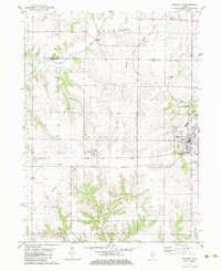 Princeville 1982 topographic map thumbnail