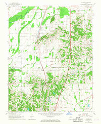 Pulaski 1967 topographic map thumbnail