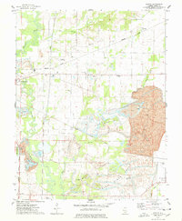 Pyatts 1974 topographic map thumbnail