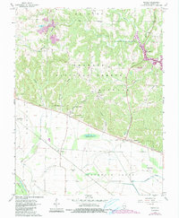 Raddle 1968 topographic map preview