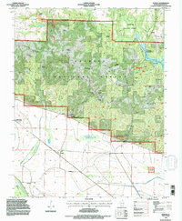 Raddle 1994 topographic map thumbnail