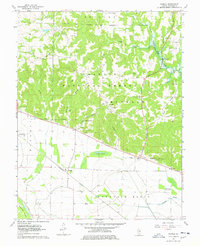 Raddle 1968 topographic map preview
