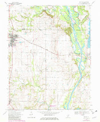 Red Bud 1970 topographic map thumbnail
