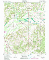 Reevesville 1962 topographic map thumbnail