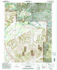 Reevesville 1996 topographic map preview