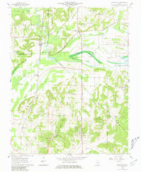 Reevesville 1962 topographic map thumbnail