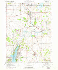 Richmond 1963 topographic map preview