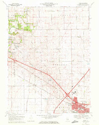 Rising 1970 topographic map thumbnail