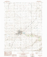 Roanoke 1983 topographic map thumbnail