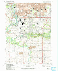 Rockford South 1993 topographic map thumbnail