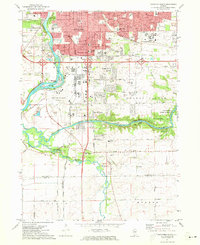 Rockford South 1971 topographic map thumbnail