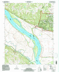 Rockwood 1994 topographic map thumbnail