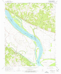 Rockwood 1968 topographic map thumbnail