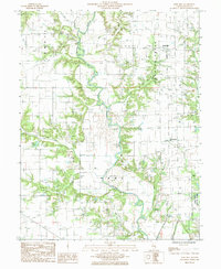 Rose Hill 1985 topographic map thumbnail