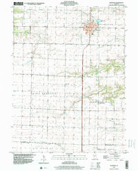 Roseville 1998 topographic map thumbnail