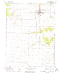 Roseville 1974 topographic map thumbnail