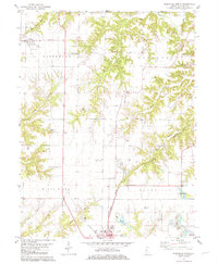 Rushville North 1981 topographic map thumbnail