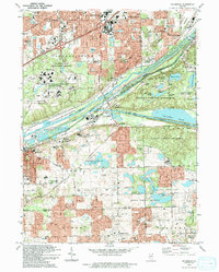Sag Bridge 1993 topographic map thumbnail
