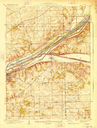 Sag Bridge 1928 topographic map preview