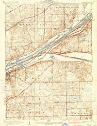 Sag Bridge 1928 topographic map preview