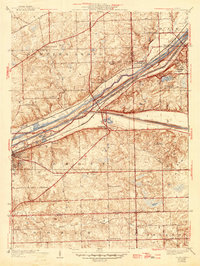Sag Bridge 1928 topographic map thumbnail
