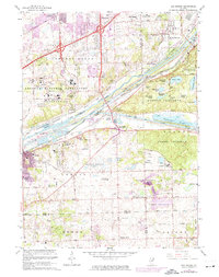 Sag Bridge 1963 topographic map thumbnail