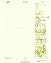 Saint Bernice 1951 topographic map thumbnail