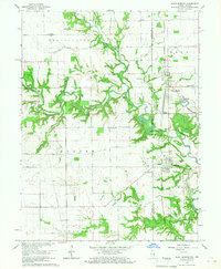 Saint Bernice 1966 topographic map thumbnail
