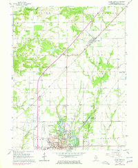 Salem North 1965 topographic map thumbnail