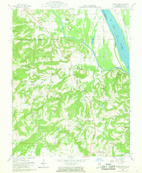 Saline Mines 1959 topographic map thumbnail