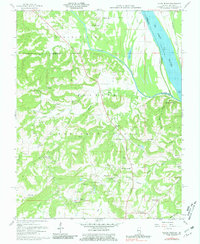 Saline Mines 1959 topographic map thumbnail