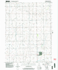 Saunemin 1998 topographic map thumbnail