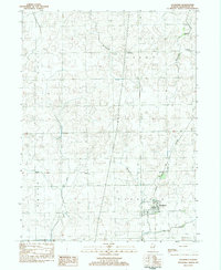 Saunemin 1983 topographic map thumbnail