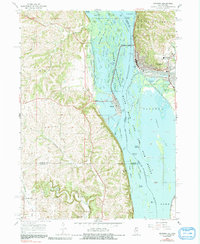 Savanna 1967 topographic map thumbnail