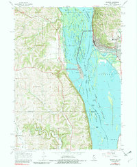 Savanna 1967 topographic map thumbnail