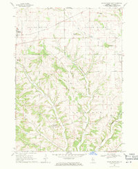 Scales Mound East 1968 topographic map thumbnail