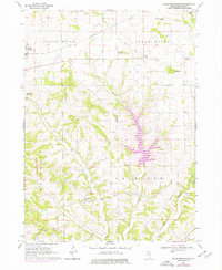 Scales Mound East 1968 topographic map thumbnail