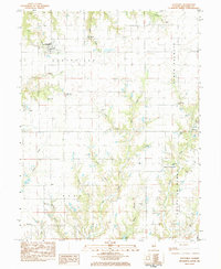 Scottville 1983 topographic map thumbnail
