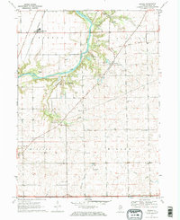 Serena 1970 topographic map thumbnail