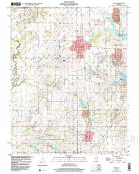 Sesser 1998 topographic map thumbnail