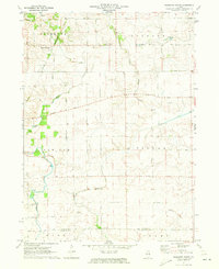 Shabbona Grove 1971 topographic map thumbnail