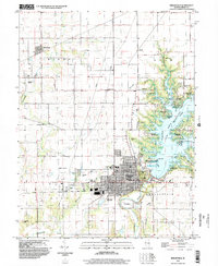 Shelbyville 1998 topographic map thumbnail